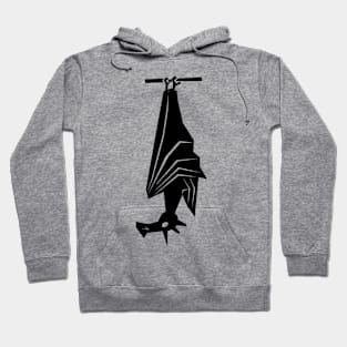 Hanging Around Bat Unicorn Hoodie